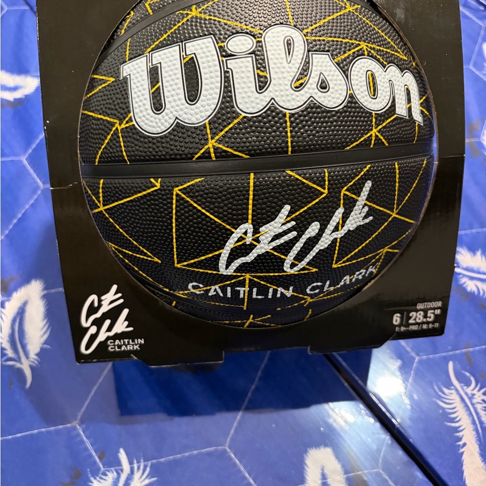 Wilson Signature Black and Yellow‎ Basketball